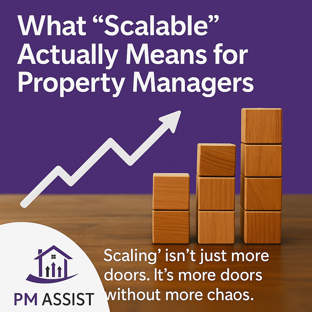 What “Scalable” Actually Means for Property Managers
